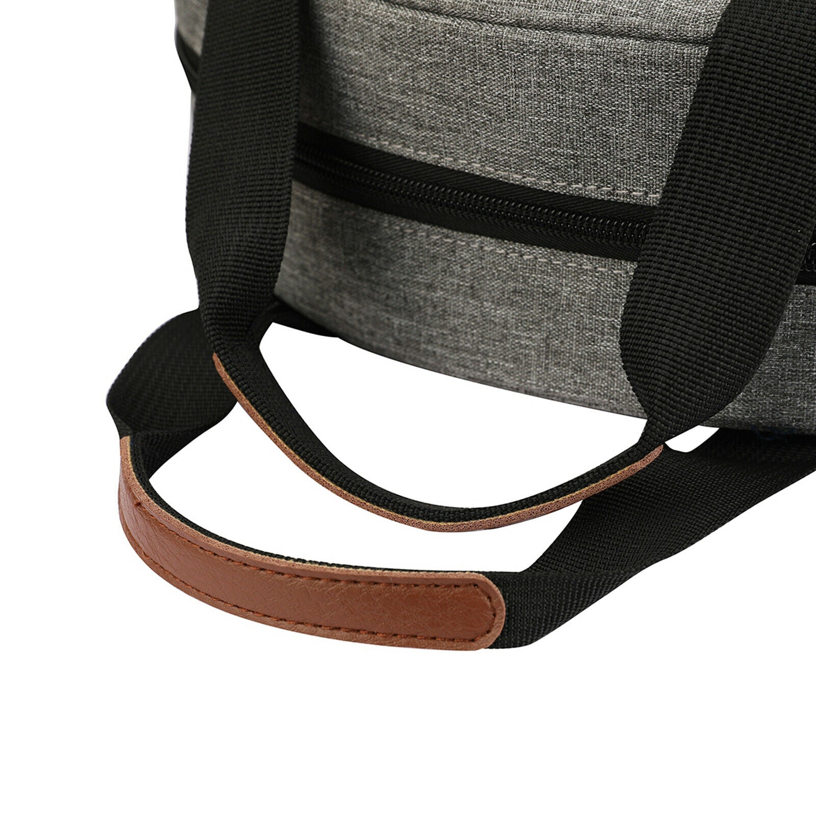 Portable Oxford Cloth Knitting Crochet Bag with Web Pocket Needle Storage