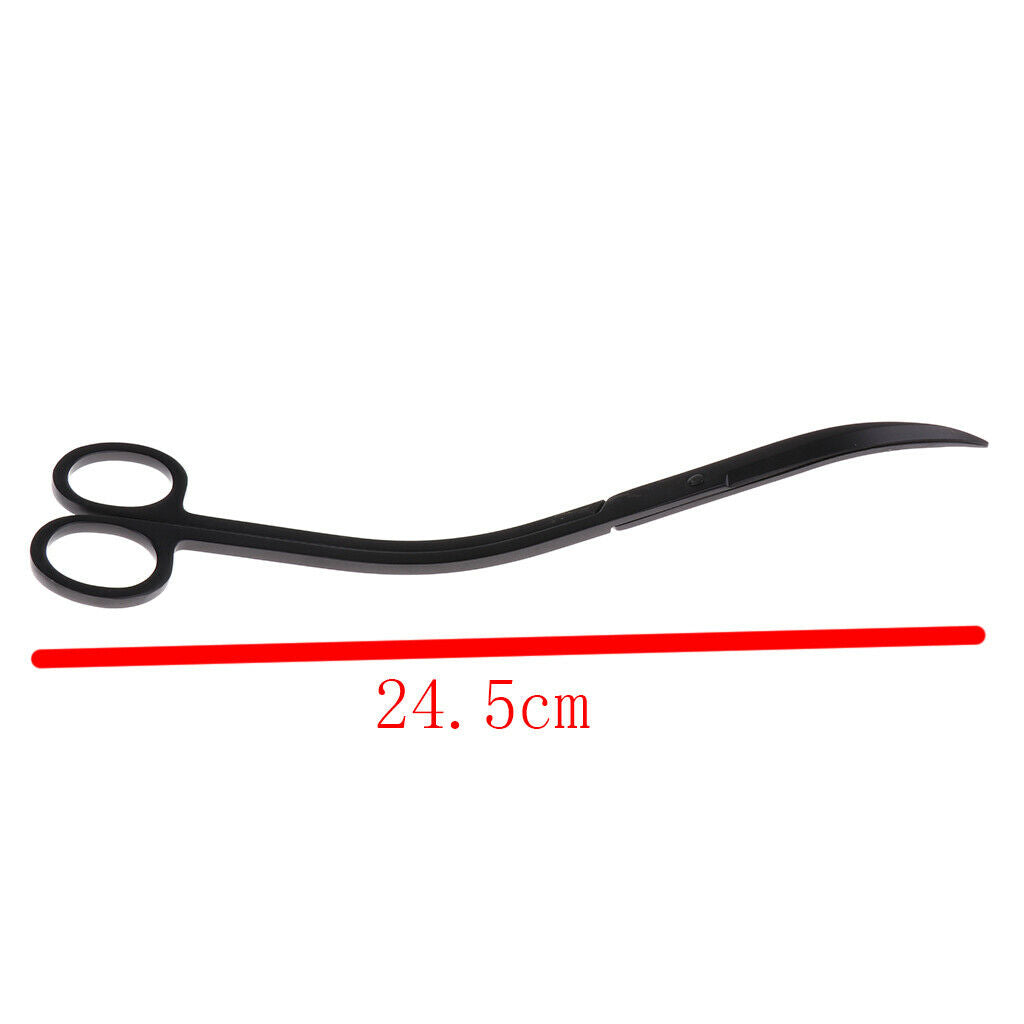 Aquarium Fish Tank Water Grass Landscape Trimming Tool  Wave Scissor