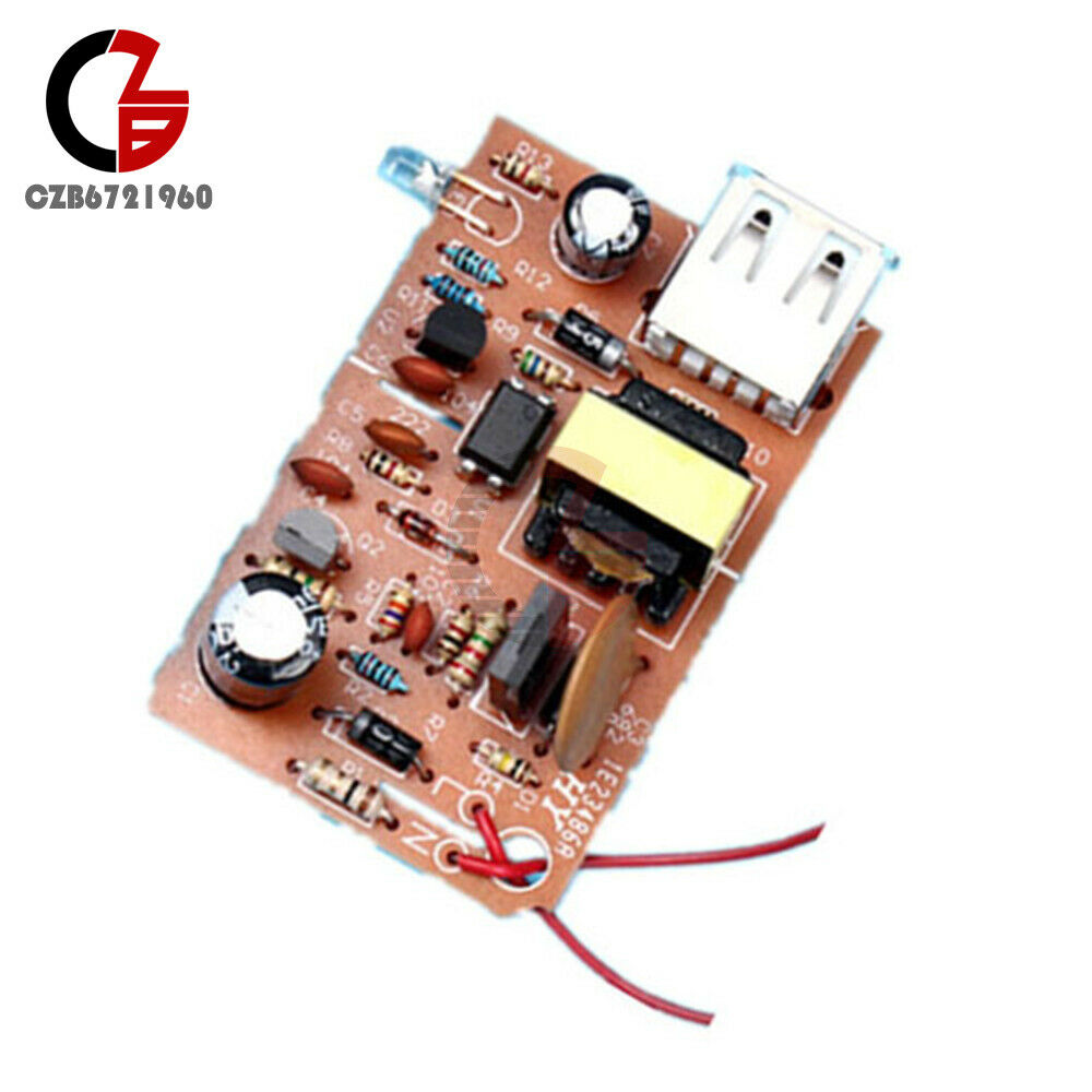5V 800mA Regulated Power Supply Units AC-DC 220V to 5V DIY Kit