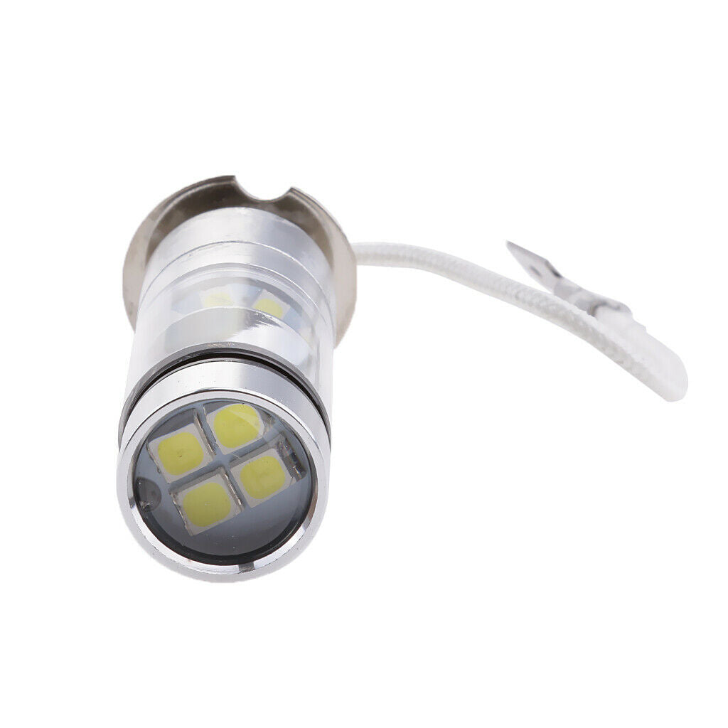 2pcs White H3 Car Auto Lighting Headlight Light Bulb Stable Performance