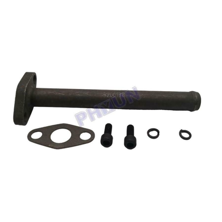 For Garrett GT32 GT42 GT40 T4 Holset Cummins Turbo Oil Drain Flange Kit Black