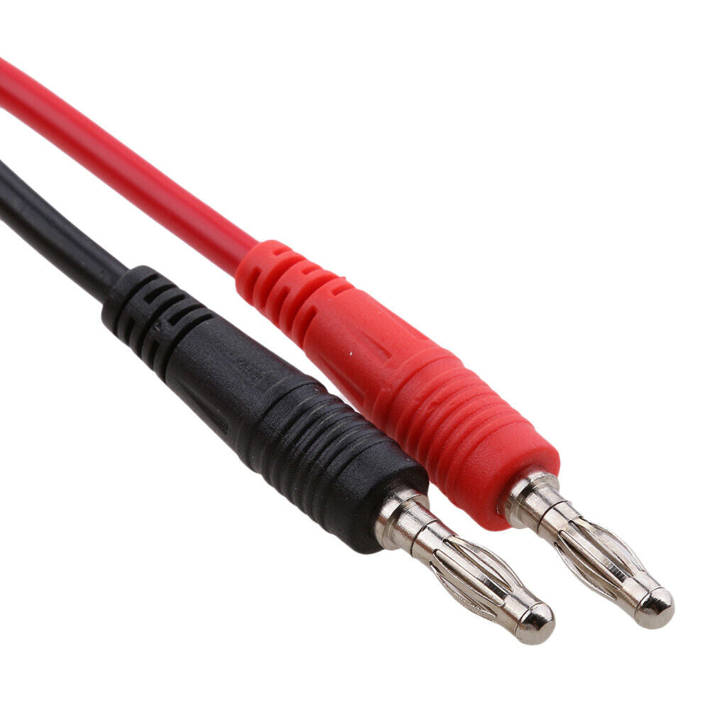 2 X 4mm Silicone Banana Plug Cables