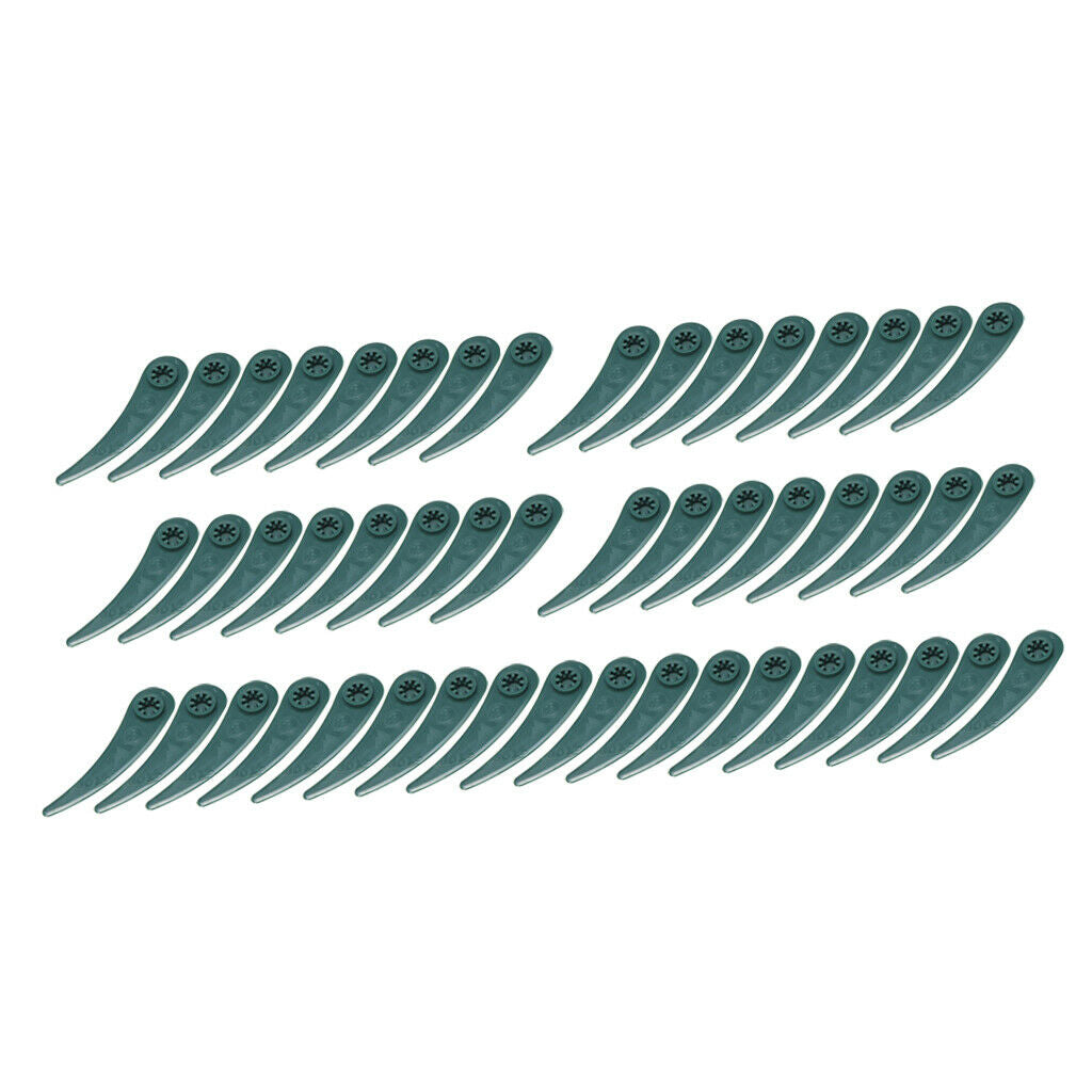 Plastic Lawn Mower Blade Fit for BOSCH ART 23-18 LI Grass Cutter Tools 50pcs