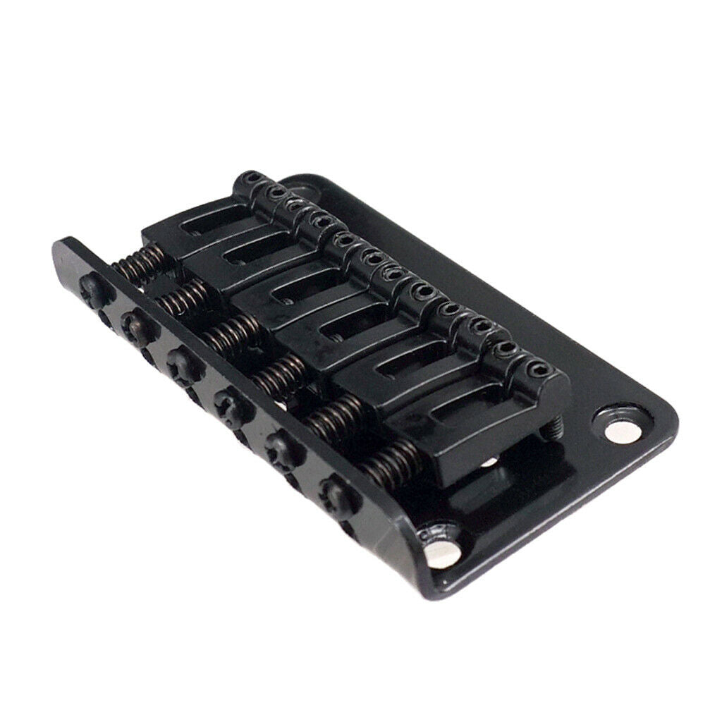 Standard Bass Bridge 6-String 78 mm Metal Zinc Alloy Black