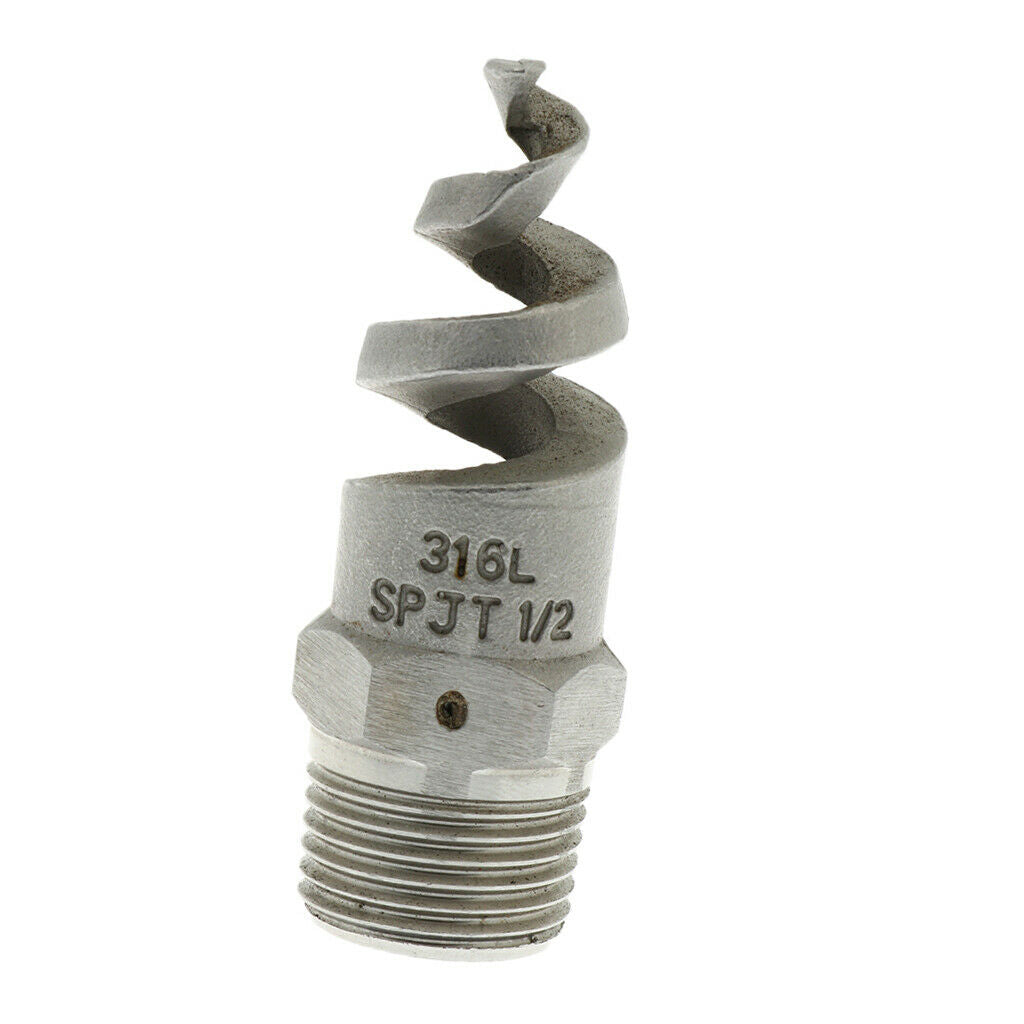 1/2 inch Male Stainless Steel Spiral Cone Atomization Nozzle Spray Sprinkler