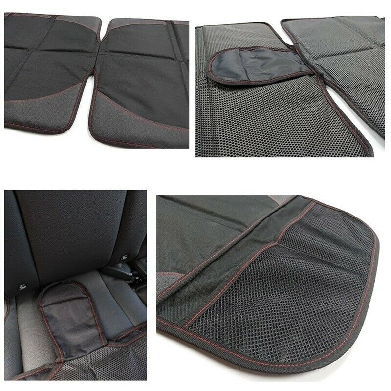 Car Seat Protector Pad Child or Baby Auto Mat Dustproof Black 123*48CM