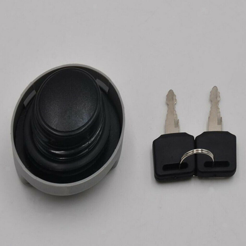 Plastic Engine Fuel Gas Filler Cap w/ 2Keys For Vauxhalls Opels Vectra