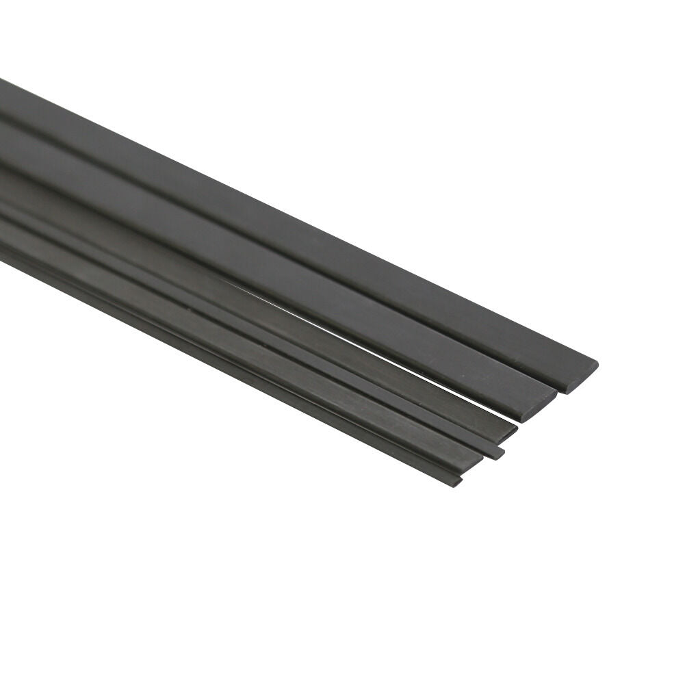 Carbon Fiber strips (2Pcs) deal 2mm X 10mm X 500mm Rc Air plane Kite