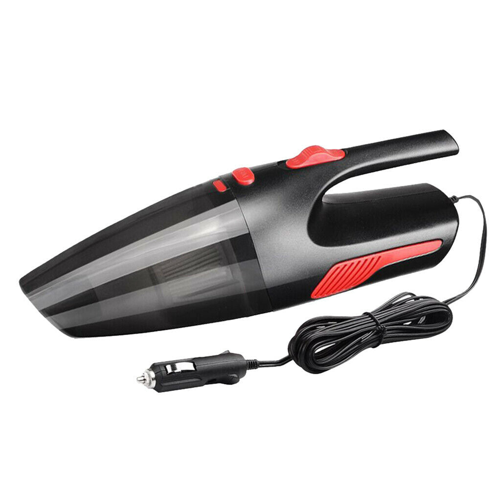 2Pcs 12V Vacuum Cleaner Auto Dry And Wet Mini Indoor