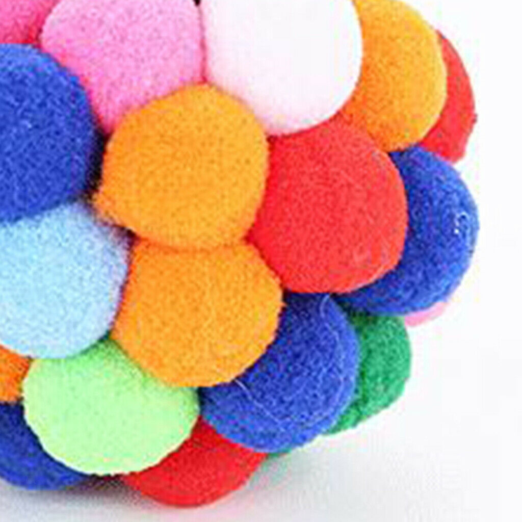 Funny Cat Ball Toys Eco-friendly Pet Catch Play Chaser for Cats & Dogs L