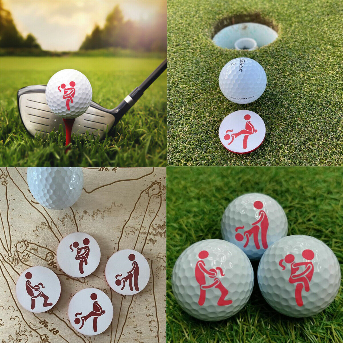 Funny Liner Marker Golf Ball Marker Models Ball Line Template Alignment Tools