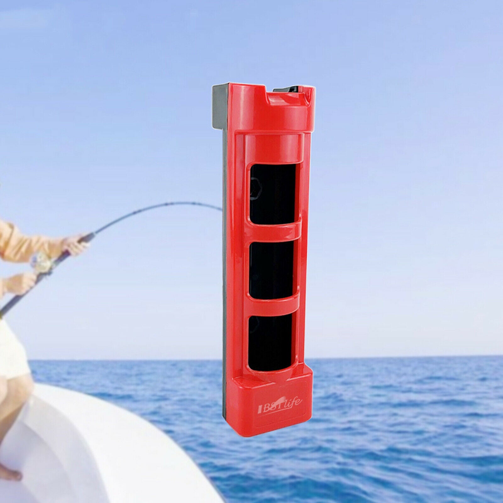 High Quality Fishing Rod Holder Self Adhesive Rack Storage Organizer Yacht Wall