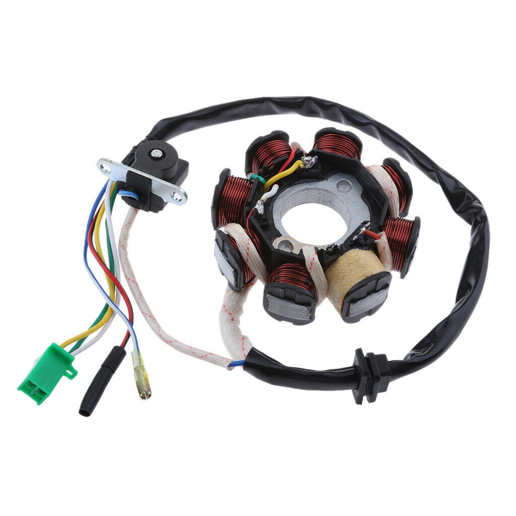 GY6 125CC 150CC 8 POLE MAGNETO STATOR IGNITION COIL ASSEMBLY