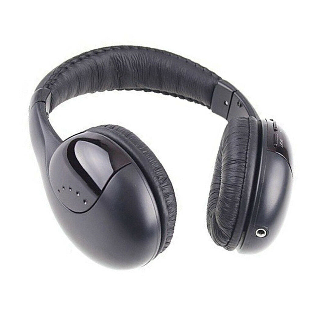 5 in 1 Wireless Headphone with FM Radio Stereo Headset Wireless Monitoring