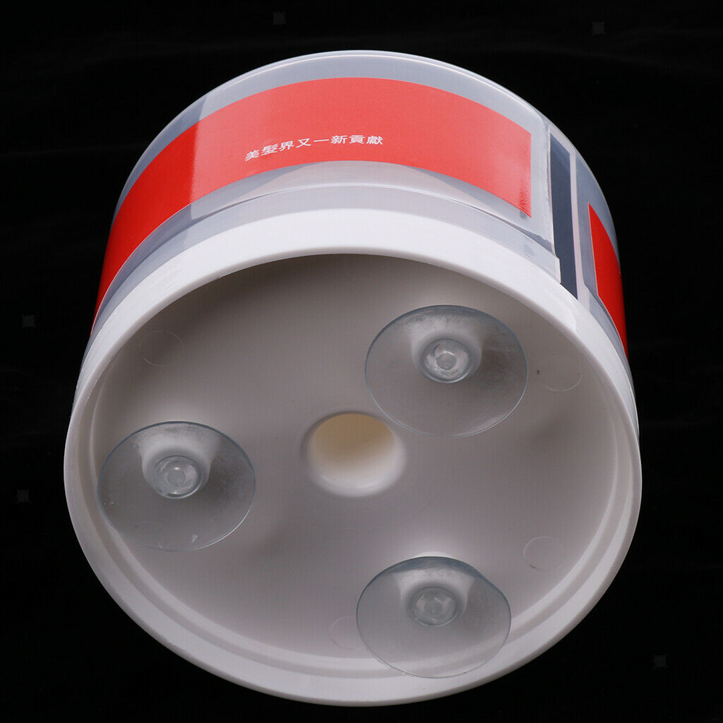 Empty Clear Salon Barber Styling Cutting Neck Strips Roll Box Container Case