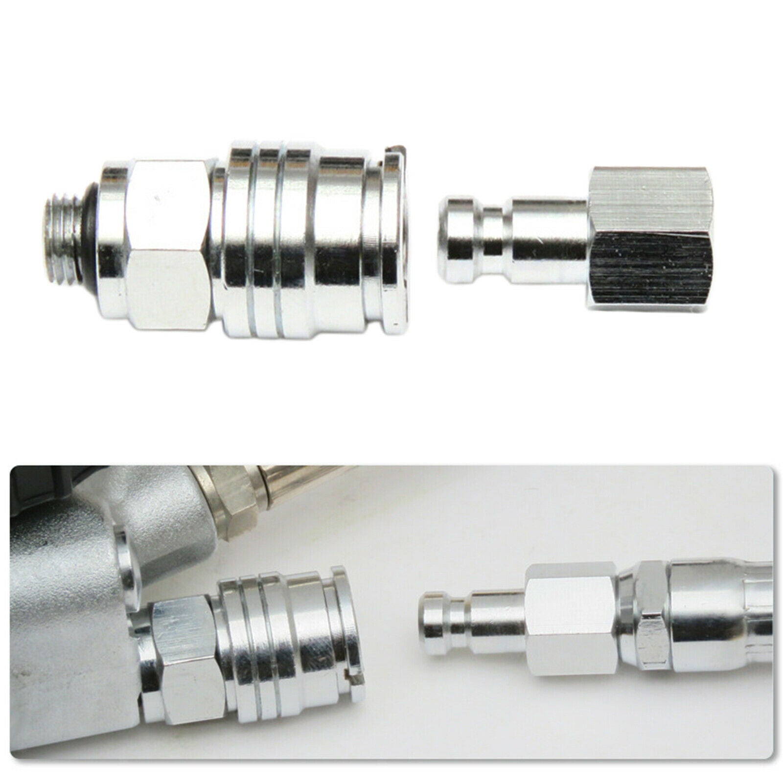 Propane / Natural Gas Quick Disconnect Connect Post Brass 3/8" Male Fitting