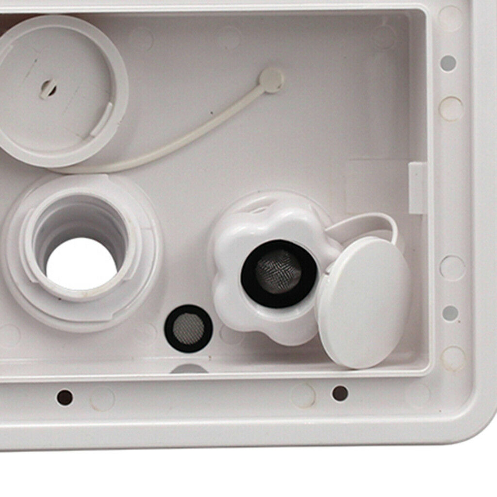 White   Gravity   City   Water   Inlet   Fill   Dish   Hatch   Lock   RV   # 2