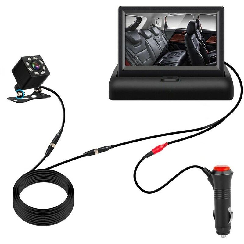Baby Car Mirror 4.3inch  Night Vision Function Car Mirror Display Safety Seat U2