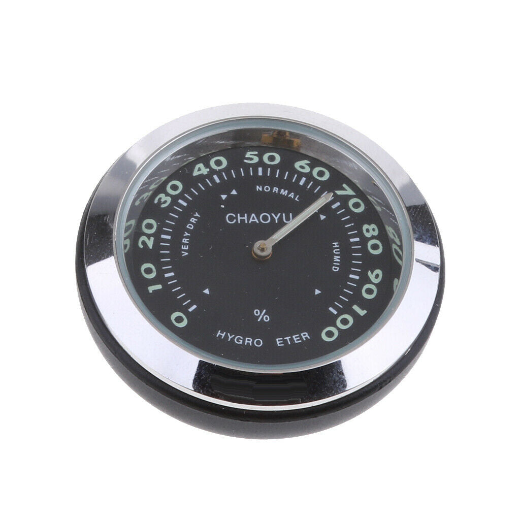 2Pack Clock Stylish Alarm Clock, with Metal Stand Ornament Clock Balck for Bike
