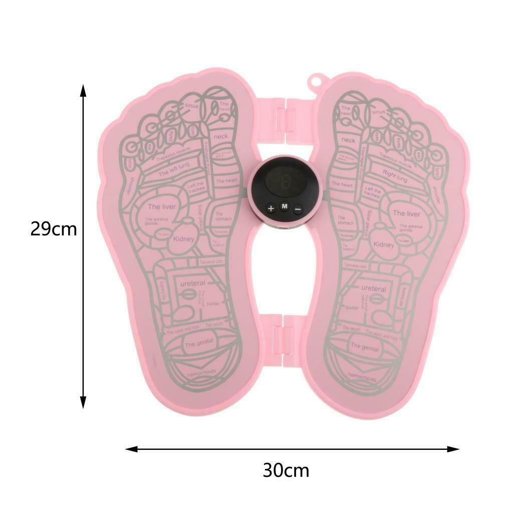 Set of 2 Electric Foot Massager Massage Foot for Men Women 6 Modes Foot Rest