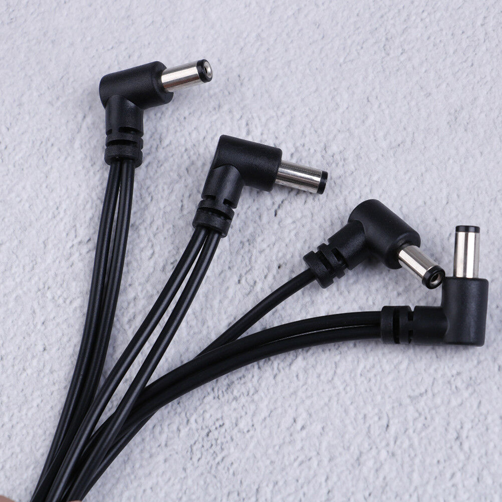 1 To 4 Way guitar pedal power supply cable cord line adapter daisy chain .l8