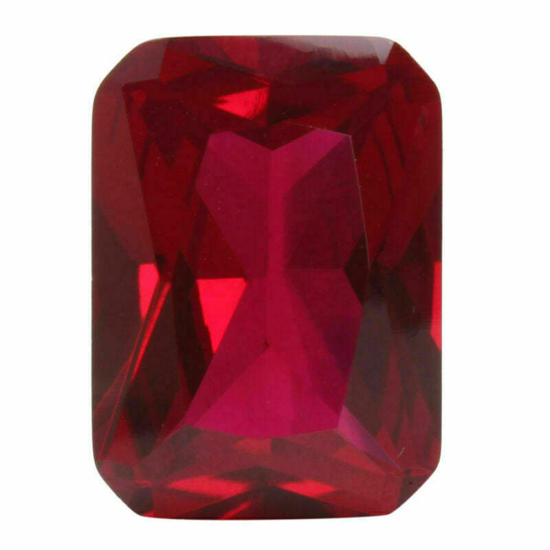 13x18MM Pigeon Bloos Red Ruby Emerald Cut AAAA+ Loose Gemstones Jewelry 28.15CT