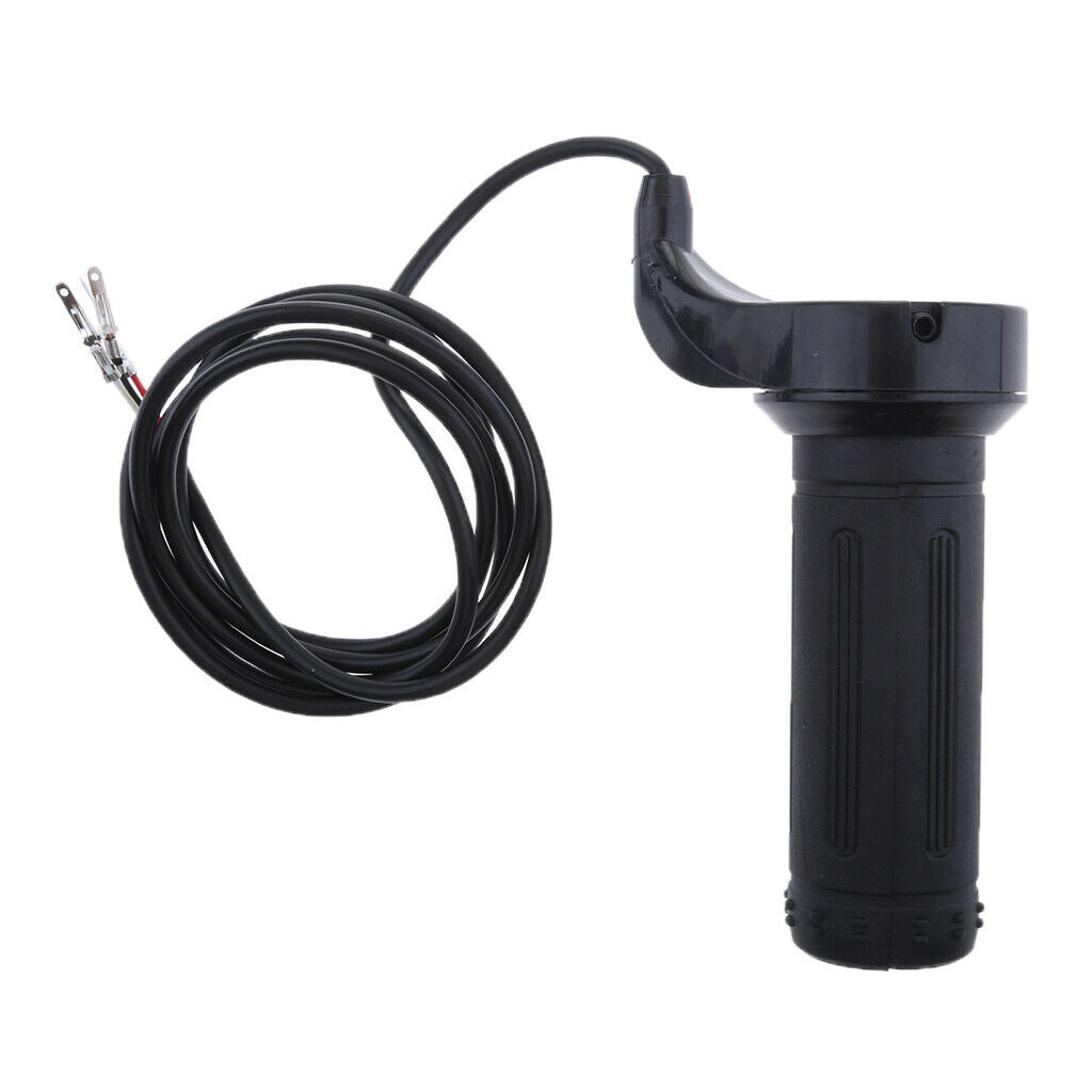 24/36/48V 3 Wires E-Bike 7/8" Handlebar Twist Throttle Grip Speed Controler