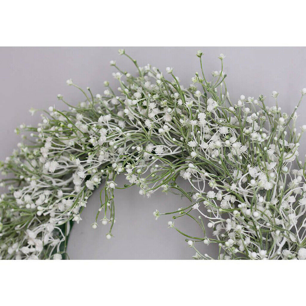 Large Gypsophila Wreath Door Mother's Day Home Decorative Gift Photo Props
