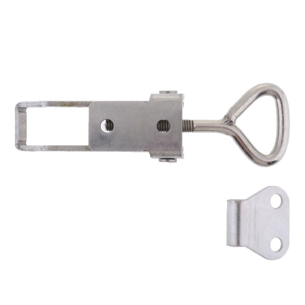 Stainless Steel Door Latch Fastener Clamp Anti-Rattle Boat Hatch Type 3
