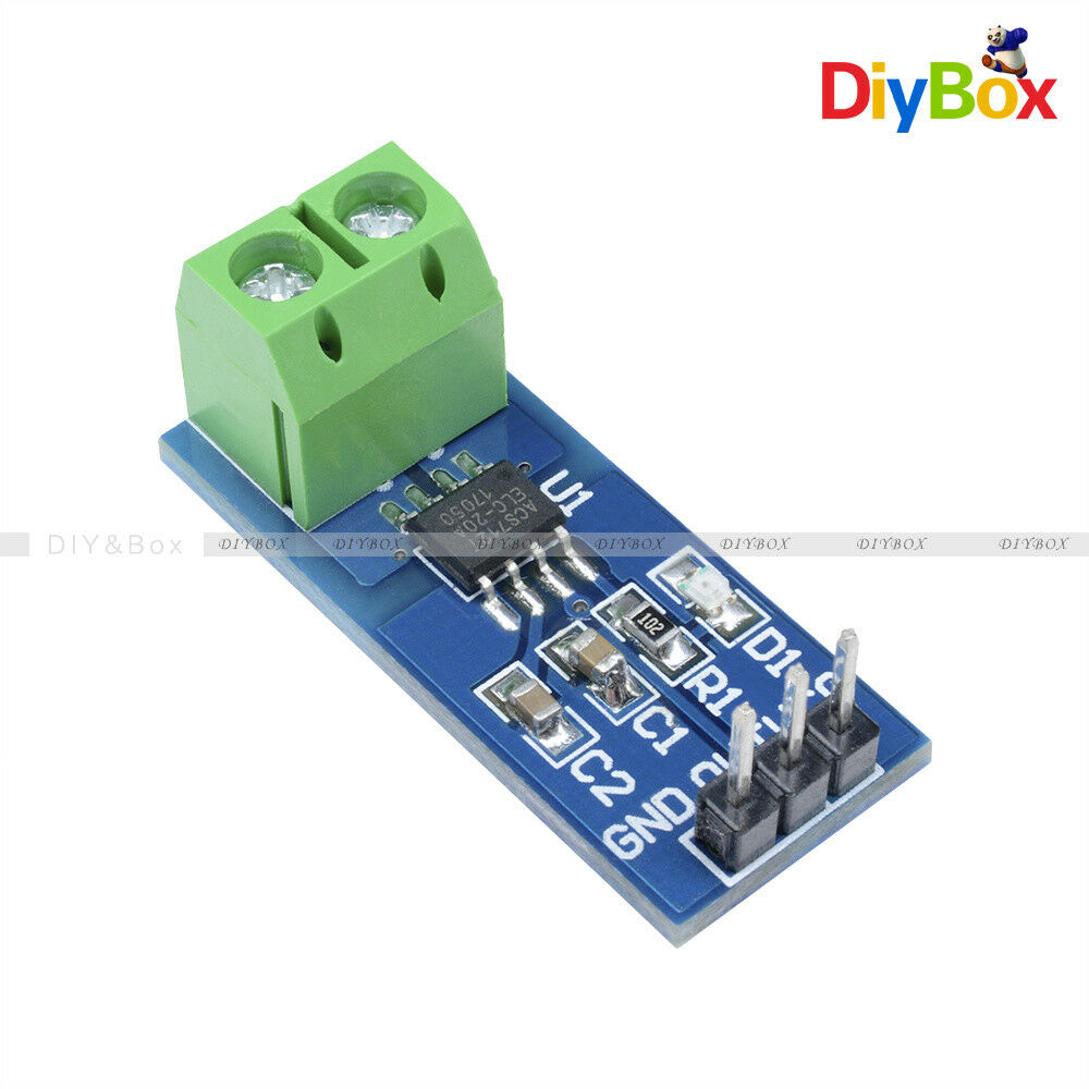 20A ACS712 Module 5V Measuring Range Current Sensor Hall Board For Arduino new