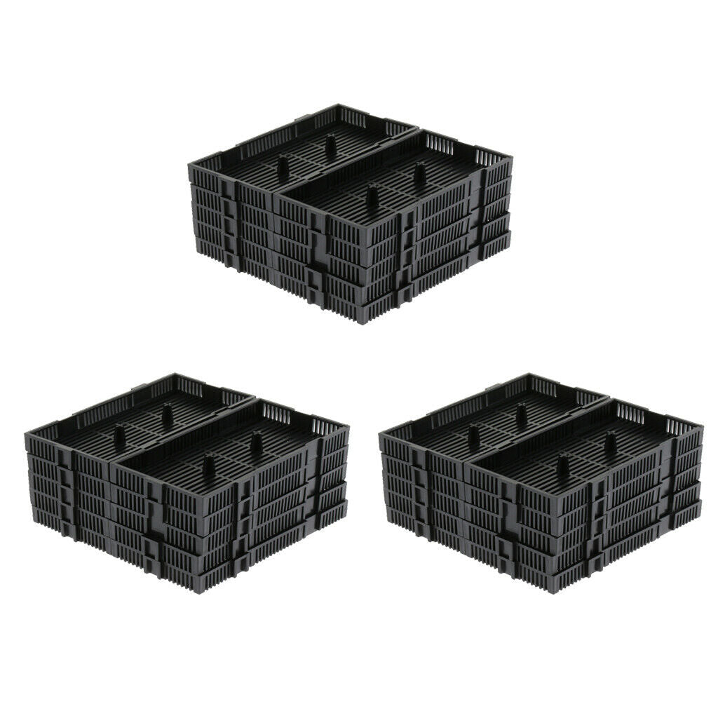 30 Pcs Aquarium Fish Tank Isolation Net, Divider Filter Patition Board Net