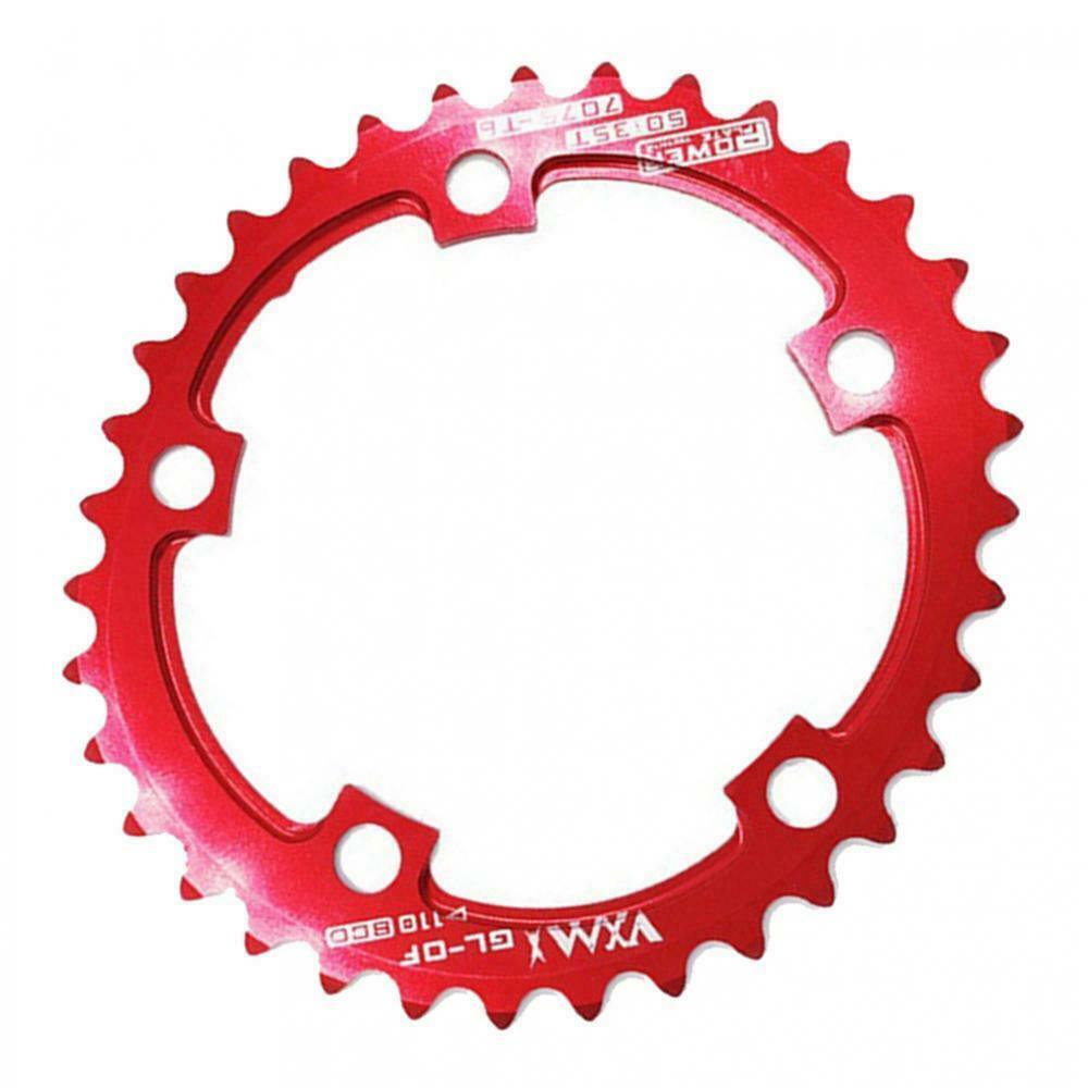 Bike Chainring  35T/50T 110 BCD 9-11 Speed Chain Ring Chainwheel Red 35T
