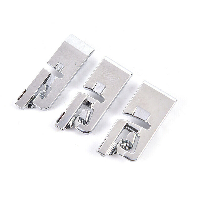 3pcs Sewing Accessories Narrow Rolled Hem Sewing Machine Presser Foot S.l8