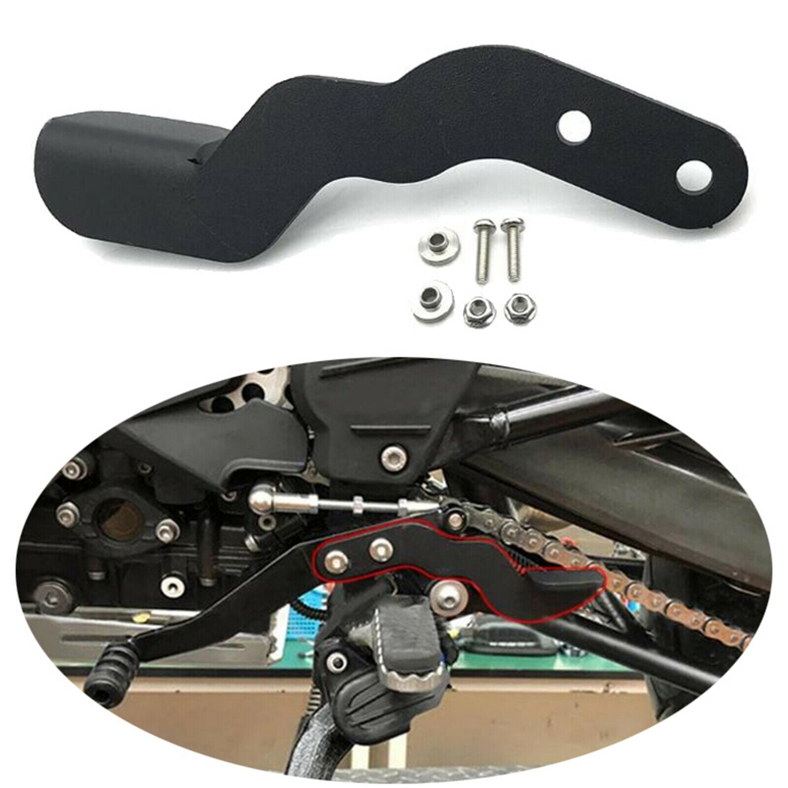 Carbon Steel Shifter And Pedal Assist Part For BMW G310GS 2018 2020 2021,