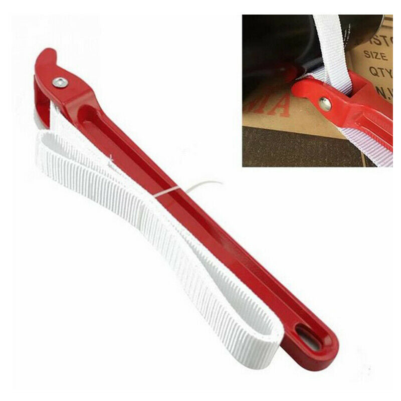 Oil Filter Handle Belt Strap Spanner Wrench Tool Aluminum Strap WrenchBDAU