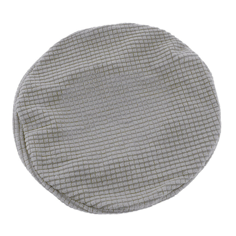 Home Bar Stool Covers Round Chair Seat Cover Cushion Sleeve Fit 12-15" Seats