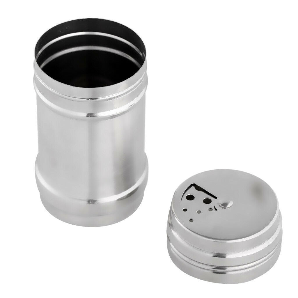 Spice Sugar Shaker Dispenser Stainless Steel for Camping