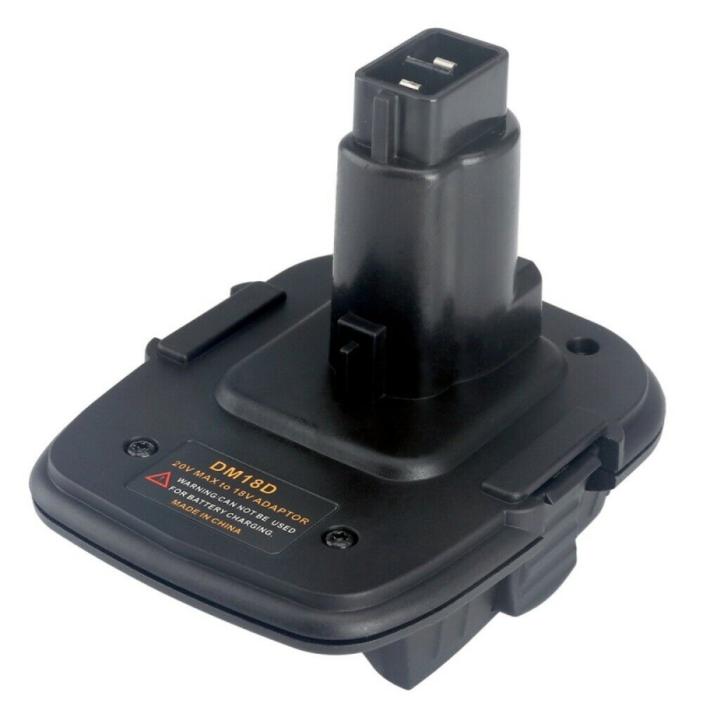 Battery Adapter for Dewalt DM18D Converter Milwaukee Battery to Dewalt Tools LIN