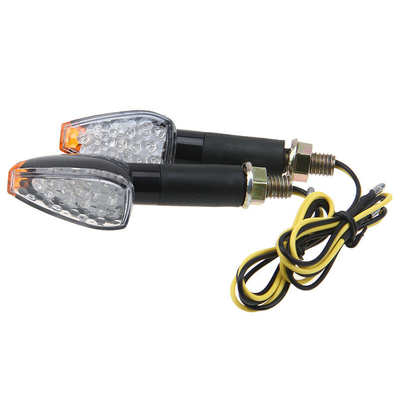 Motorcycle LED Turn Signal Light Amber Blinker For Suzuki GSX GSXR Hayabusa DRZ