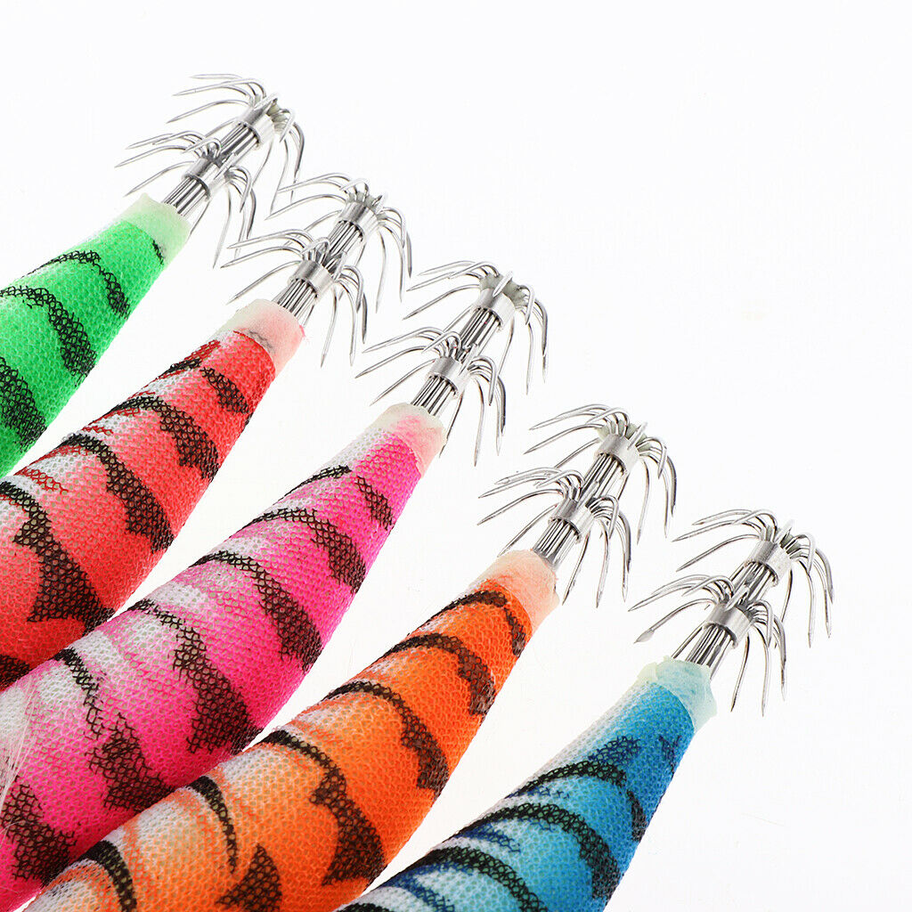 5x Soft Shrimp Fishing Lures Artificial Shrimp Bait 11cm Soft Saltwater Lure
