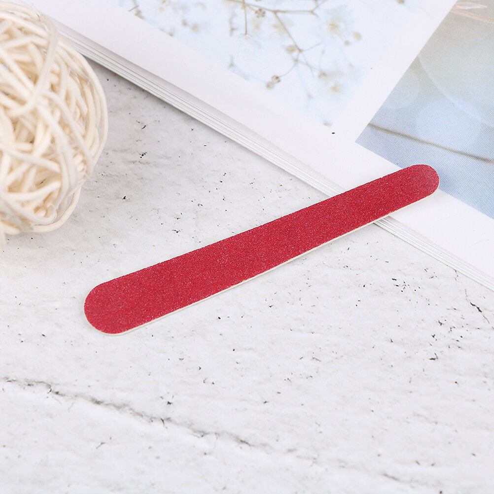 20xdouble-sided nail file practical premium durable emery board manicure fil XC