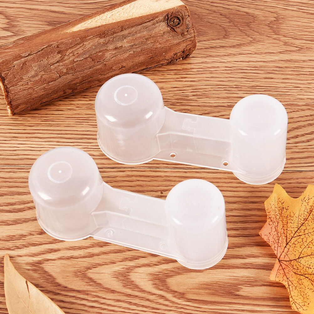 2pc bird feeder drinker cup water bottle drinking bowls poultry dove pet pigeons