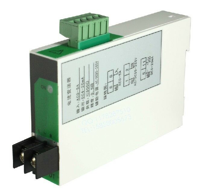 0~5A input  4~20ma output Single Phase Alternating current transducers module