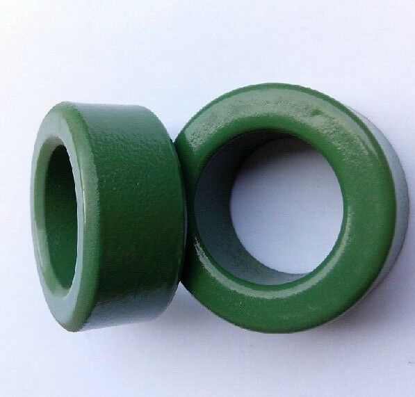 2 Pcs Power Transformers Round Toroid Ferrite Cores  36mm x 23mm x 15mm