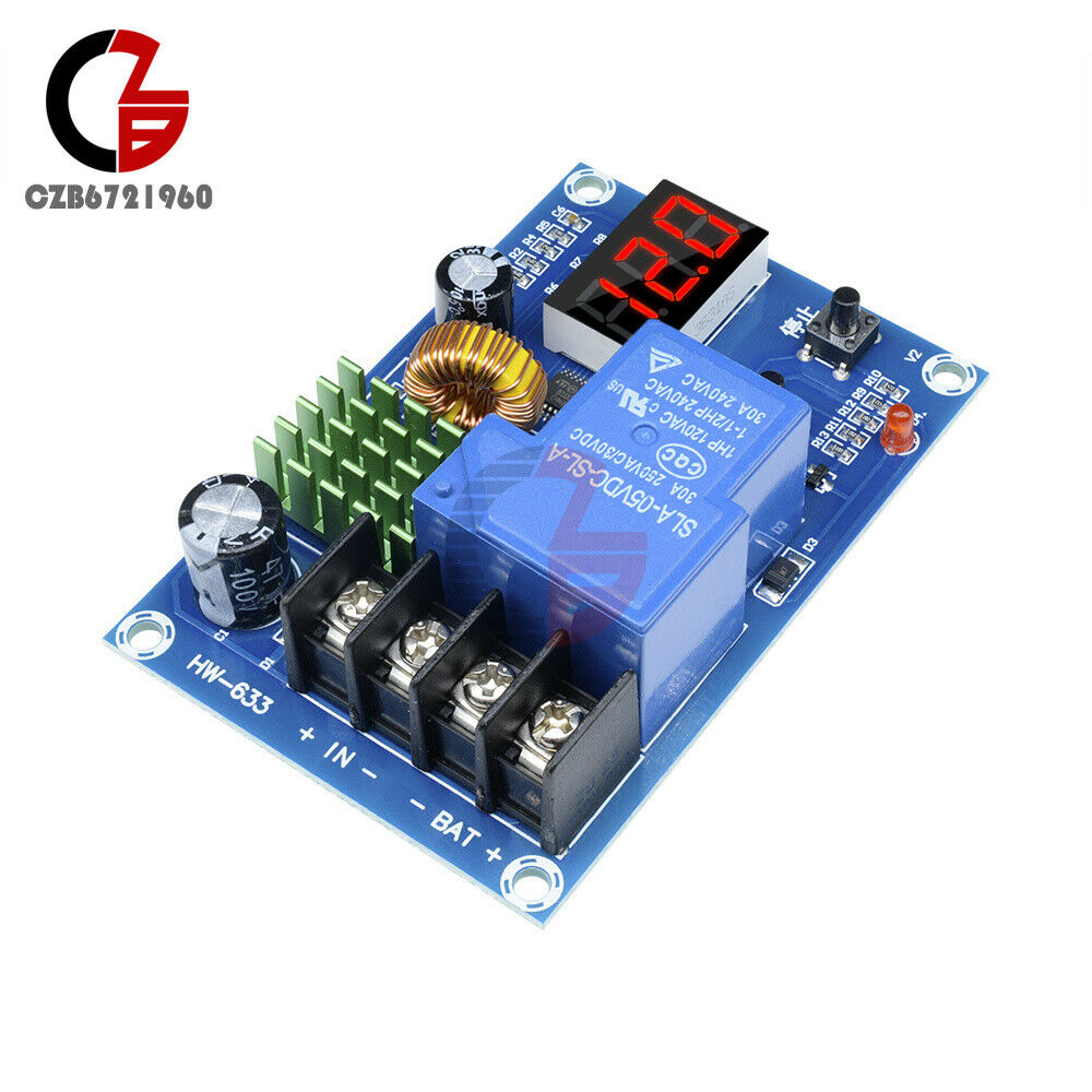 Lead-acid Battery Charger Controller 6-60V Protection Switch 12V 24V 48V XH-M604