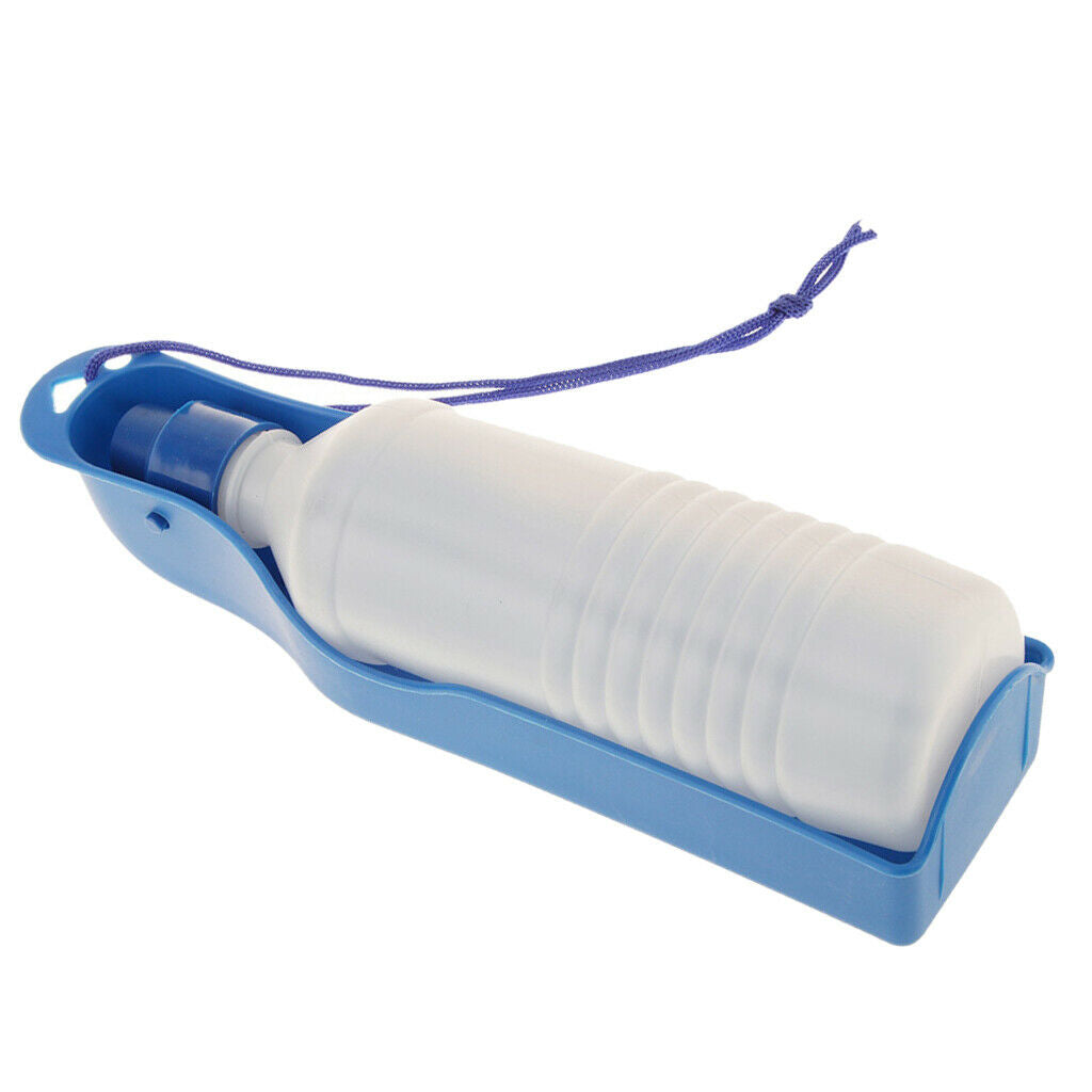 Portable Pet Travel Water Dispenser Feeder Dog Cat Drinking Bottle 500ML