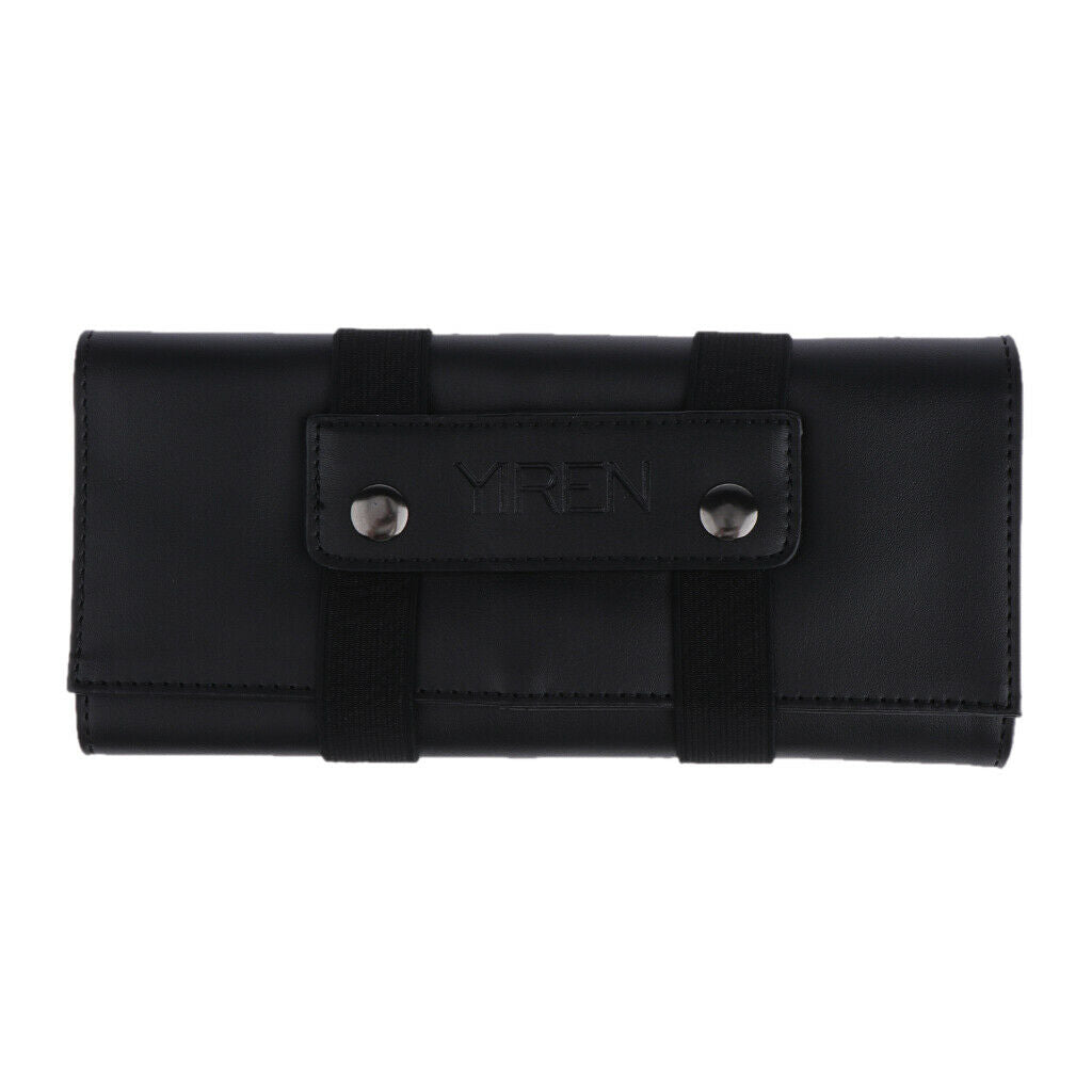 Hairdresser Barber Scissor Bag Storage Leather Pouch and Hair Cutting Shear