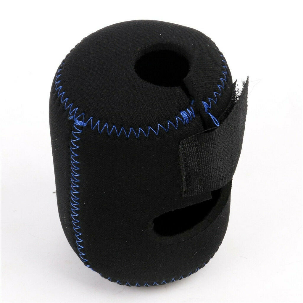 Fishing Reel Storage Drum Reel Protective Case Cover Holder Pouch Bag Black