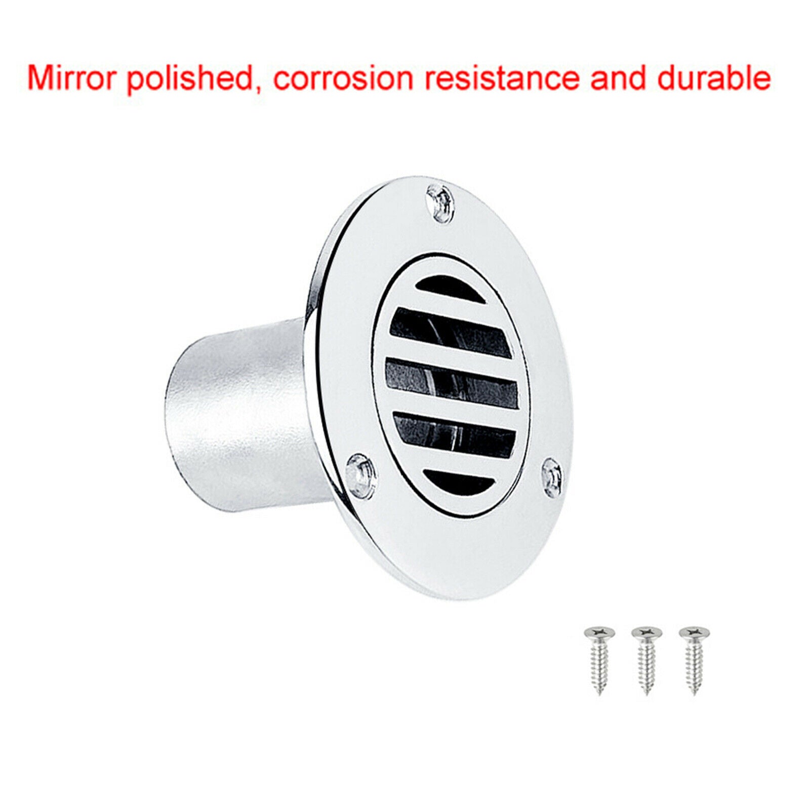 316 Stainless Steel Floor Drain for Boat Deck Drainage Bathroom Sliver