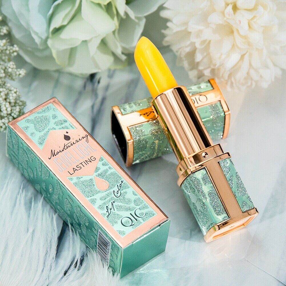Emerald Green Starry Sky Thermometric Moisturizing Lipstick Moisturizing Hold